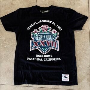 Mitchell and Ness Super Bowl XXVII T-shirt